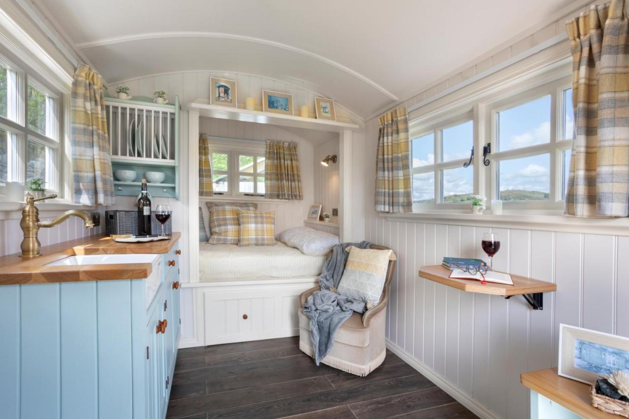The Heron Shepherds Hut At Lyth Valley Brigsteer Luaran gambar